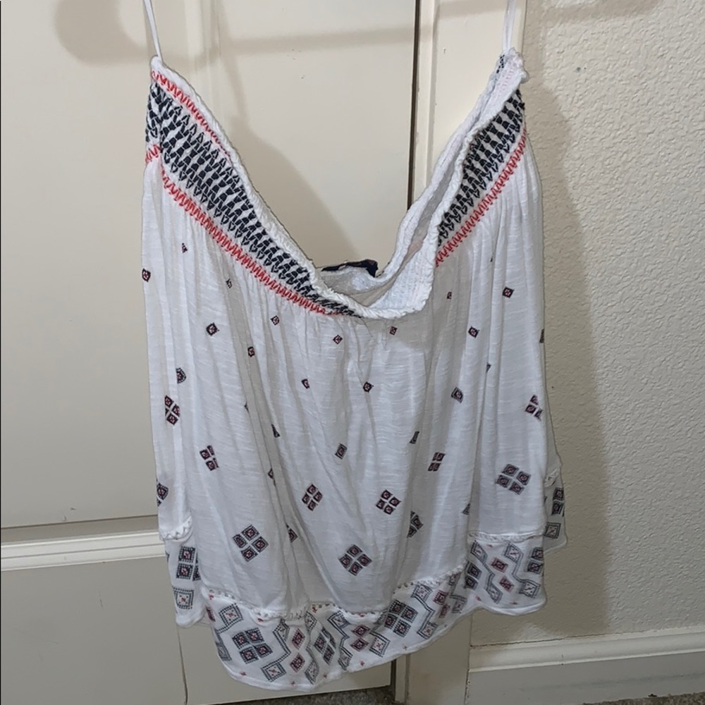 Aeropostale flowy tube top